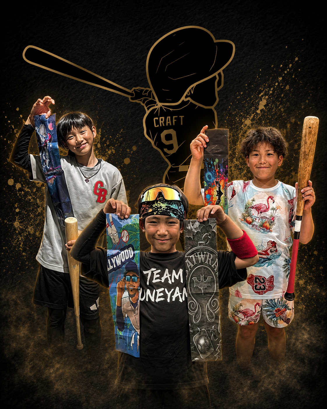 少年野球でBat Wrapsはあり？実際に使用いただいている選手をご紹介
