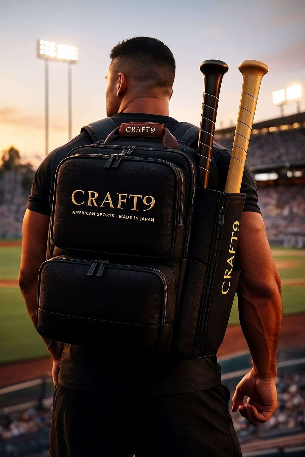 【2026年春予定】CRAFT9 Multi Sports Daypack（Bat Holder付き） Coming soon 最終調整中です。